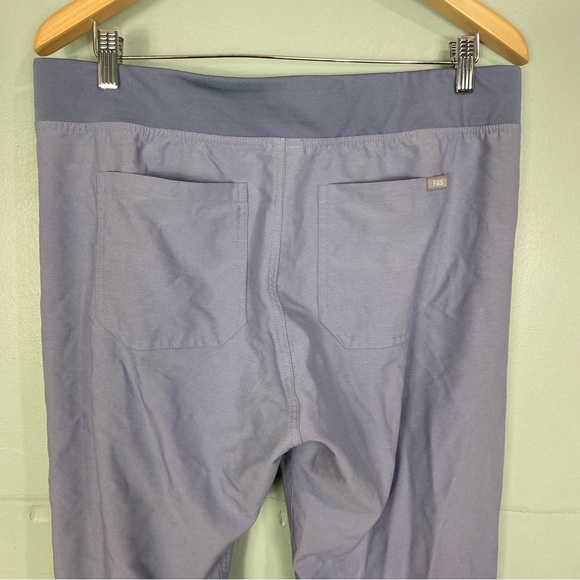 Figs‎ Livingston Basic Scrub Pant Sz L Baby Blue - Picture 4 of 5